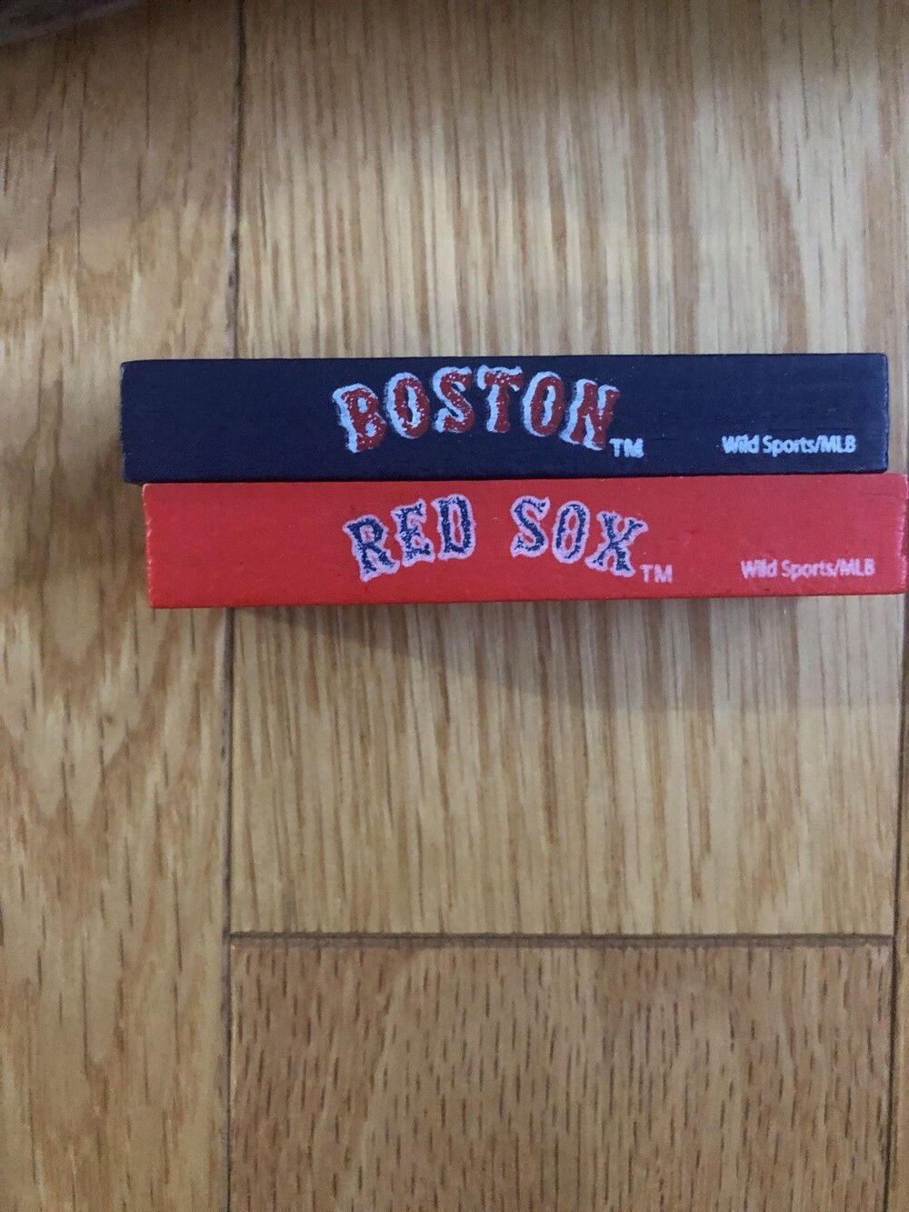 Boston Red Sox MLB Wild Sports Table Tob Stackers Blocks 2020 with Instructions